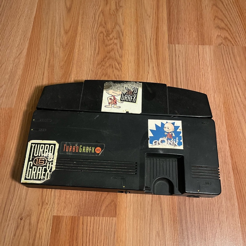 turbo grafx - 16 Black Console